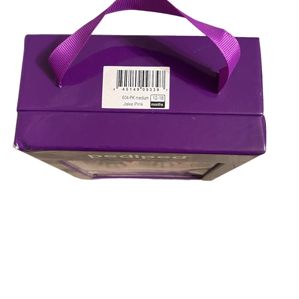 NIB Pedipeds Rare Pink Faces Toddler Shoes - Picture 5 of 5